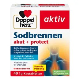 Doppelherz kõrvetised ägedad + kaitsvad närimistabletid, 40 tk