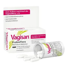 Vagisan Probioflora piimhappebakterite kõvakapslid, 8 tk
