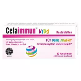 CEFAIMMUN KIDS Närimistabletid, 60 tk