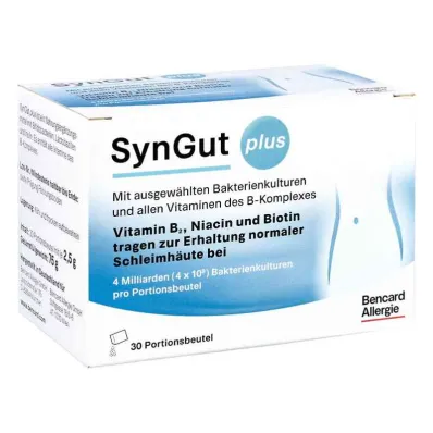 Syngut Plus portsjonikotid (30x2,5 g) Syngut Plus portsjonikotid (30x2,5 g)