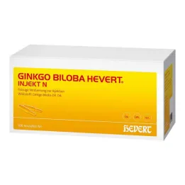 GINKGO BILOBA HEVERT® INJEKT N ampullid, 100X2 ml