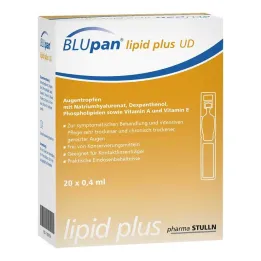 Blupan lipid plus UD silmatilgad, 20X0,4 ml