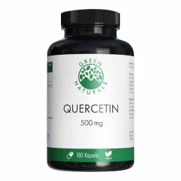 Green Naturals Quercetin 500 mg suurtes annustes kapslid, 180 tk