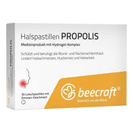 Beecraft Kurgupastillid Propolis, 30 tk