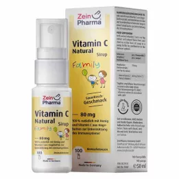 VITAMIN C NATURAL 80 mg peresiirup, 50 ml