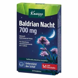Kneipp Palderjaniöö 700 mg õhukese polümeerikattega tabletid, 30 tk