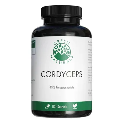 Green Naturals Cordyceps sinensis kapslid, 180 tk Green Naturals Cordyceps sinensis kapslid, 180 tk