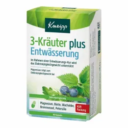 Kneipp 3-herb plus drenaažikapslid, 60 tk