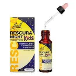 Bach Flowers Original Rescura Night Kids alkoholivabad tilgad, 10 ml