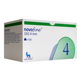 Novofine 4 mm kanüülid 0,23x0,25 mm 32 G, 100 tk