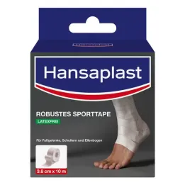Hansaplast robustne sporditeip 3,8 cmx10 m valge, 1 tk