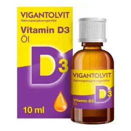 Vigantolvit 500 RÜ / tilgad D3 õli, 10 ml