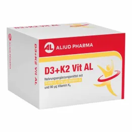 D3 + K2 Vit AL 4000 RÜ / 80 µg kapslid, 90 tk