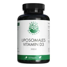Green Naturals Vitamin D3 liposomaalsed suure annuse kapslid, 120 tk