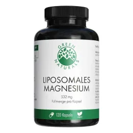 Green Naturals magneesiumtsitraadi liposomaalsed köögiviljakapslid, 120 tk