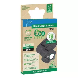HÖGA-STRIPS Bambusest must sorteeritud Eco natural, 25 tk