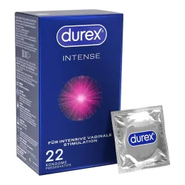 durex® Intense kondoomid, 22 tk