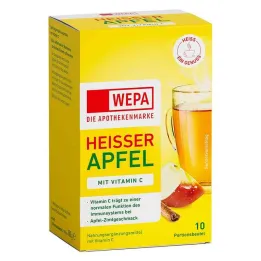 Wepa kuum õun + C-vitamiini pulber, 10X10 g