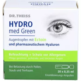 DR.THEISS Hydro med Green Eye Dry üheannuseline võimendi, 20X0,35 ml
