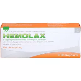 HEMOLAX 5 mg enterokattega tabletid, 100 tk