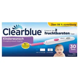 Clearblue Fertility Ovulation Test Digital, 30 tk