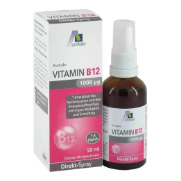 Vitamiin B12 1000 µg otsesprei, 50 ml