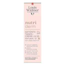 Widmer nutriderm toonitud päevakreem UV 20 natu.01 ilma Pta, 30 ml