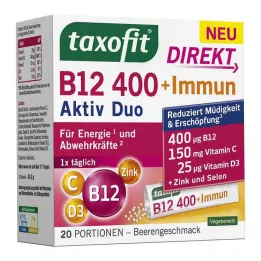 TAXOFIT B12 400 + Immune Direct graanulid 20 tk graanulid, 20 tk
