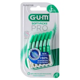 GUM Soft Picks Pro suur, 60 tk