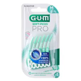 GUM SOFT-PICKS PRO Keskmine (12 tükki)