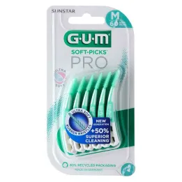 GUM Soft Picks Pro keskmine, 60 tk
