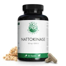 Green Naturals Nattokinase 100 mg kapslid vegan (365 tükki)