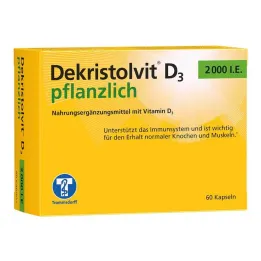 Dekristolvit D3 2000 IU taimsed kapslid, 60 tk