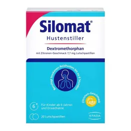 Silomat köha summutav DMP sidrunipastillid, 20 tk