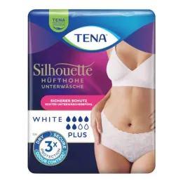 Tena Silhouette Plus L valged pidamatuspüksid, 10 tk