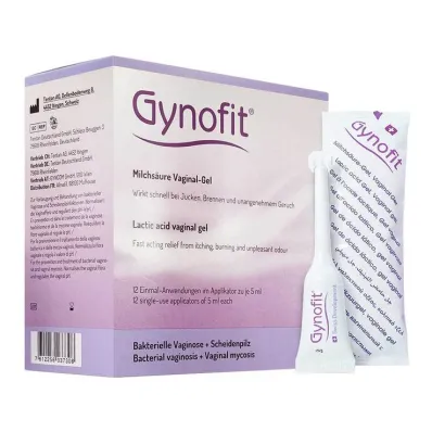Piimhappega tupegeel Gynofit, 12x5 ml