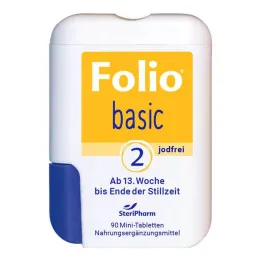 Folio 2 basic joodivaba õhukese polümeerikattega tablett, 90 tk