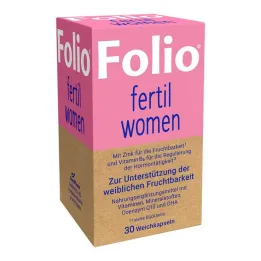 Folio fertil women pehmekapslid, 30 tk