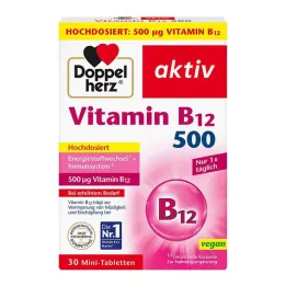 Doppelherz Vitamiin B12 500 tabletti, 30 tk