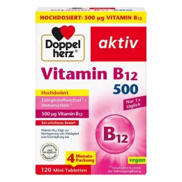 Doppelherz Vitamiin B12 500 tabletti, 120 tk
