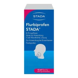 Flurbiprofeen STADA 8,75 mg / annus Spray Anw. Oral, 15 ml