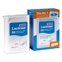 Lactrase 32 000 Fcc tabletid jagatavad jaoturis (40 tükki)