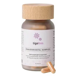 Tigofem Ladys Mantle Complex + Vit.B6 + rohelise tee kapslid, 80 tk