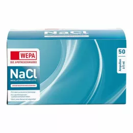 WEPA Inhalatsioonilahus NaCl 0,9%, 50X5 ml