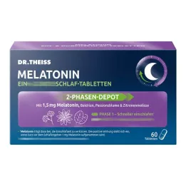 Dr Theiss Melatonin & läbi uinumise tabletid, 60 tk