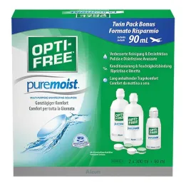Optivaba Puremoist Multif. Desinfitseerimislahuse Value Pack, 690 ml