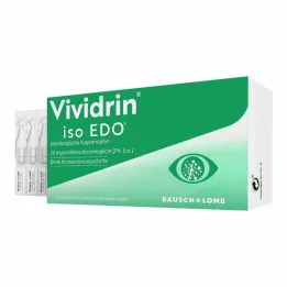 Vividrin iso EDO allergiavastased silmatilgad, 20X0,5 ml