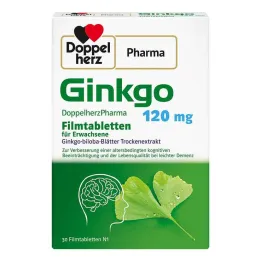 Ginkgo DoppelherzPharma 120 mg õhukese polümeerikattega tabletid, 30 tk