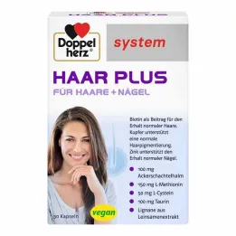 Doppelherz Hair Plus süsteemi kapslid, 30 tk