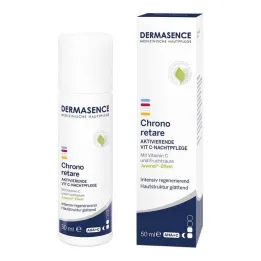 DERMASENCE Chrono retare active.VIT-C ööhooldus, 50 ml